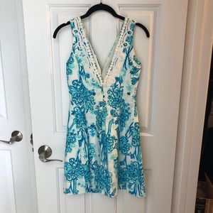 Lilly Pulitzer Blue/White Dress